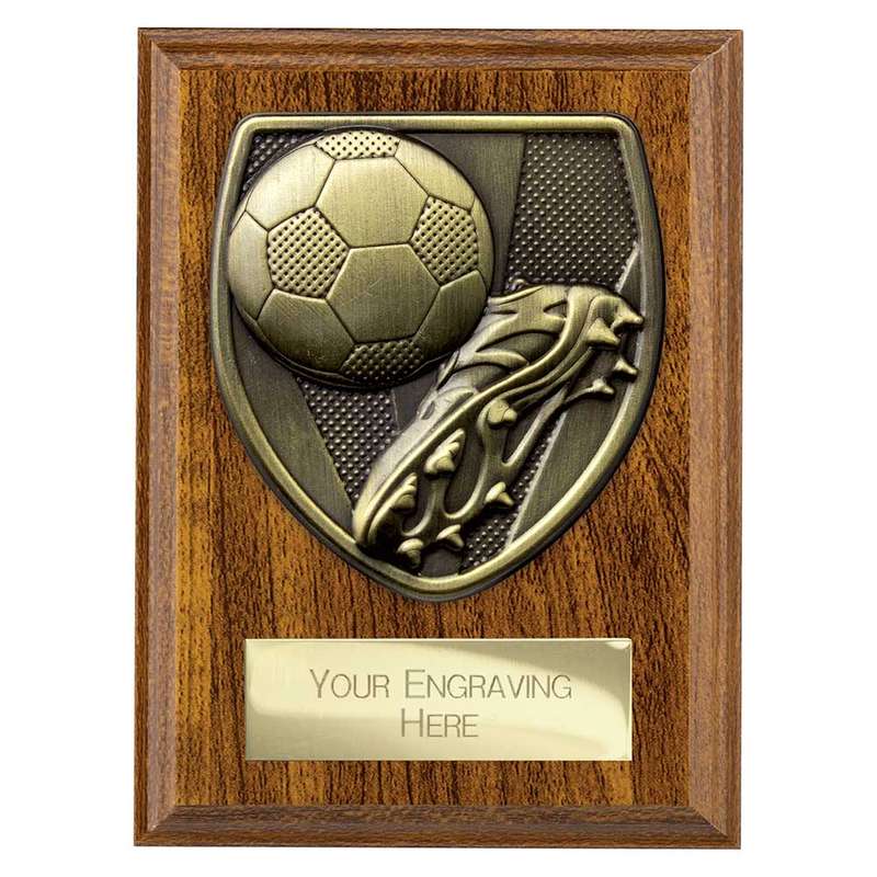 Cobra Plaque Football Boot & Ball Award