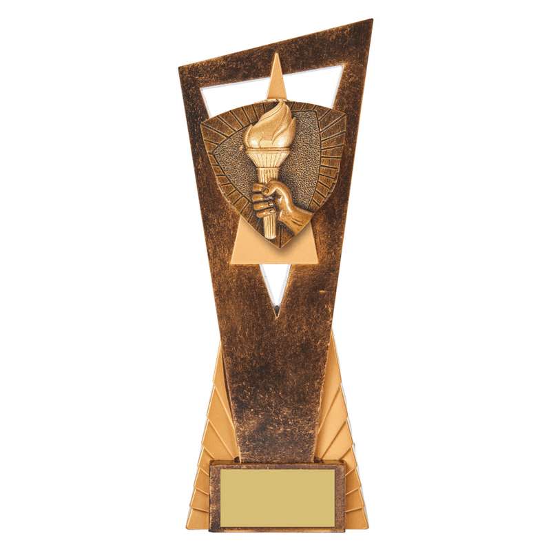 Antique Gold Edge Torch Award 230mm – Ant Gold
